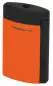 Preview: S.T. Dupont Feuerzeug MiniJet 3 Fluo orange schwarz matt
